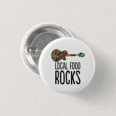 Rockin' Local Food Button (Voorkant /achterkant)