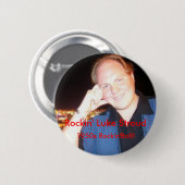 Rockin' Luke Stroud knop 3 Ronde Button 5,7 Cm (Voorkant /achterkant)