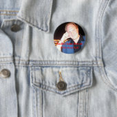 Rockin' Luke Stroud knop 3 Ronde Button 5,7 Cm (In situ)