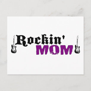 Rockin mama briefkaart