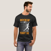 Rockin' My First 5k - T-shirt (Voorkant volledig)