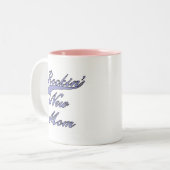 Rockin' New Mam T-shirts en cadeaus Tweekleurige Koffiemok (Voorkant links)