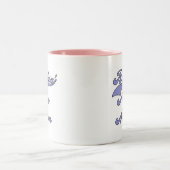 Rockin' New Mam T-shirts en cadeaus Tweekleurige Koffiemok (Center)