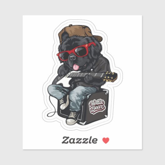 Rockin' Notta Bear  Sticker (Vel)