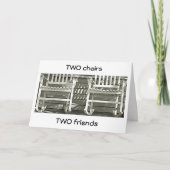 ROCKIN' OF ROLLIN' OP ONZE WEDERZIJDSE VERJAARDAG? KAART (Voorkant)