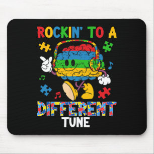 Rockin op een andere melodie Autisme bewustzijn Jo Muismat