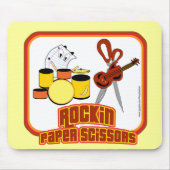 Rockin Paper Scissors Muismat (Voorkant)