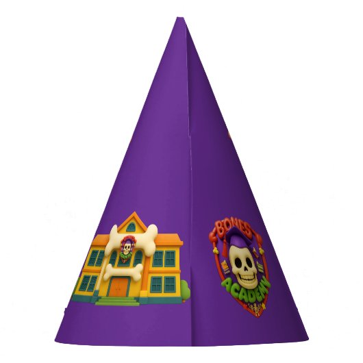  Rockin’ Party Hat – The Skellytones Edition! Feesthoedjes (Achterkant)