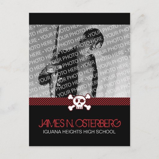 Rockin' Party Invitation Briefkaart (Voorkant)