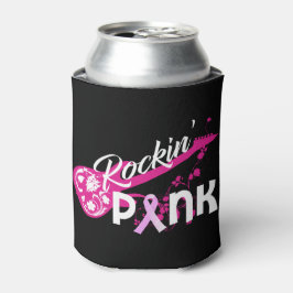Rockin' Pink Breast Cancer Awareness Koelbox Blikjeskoeler