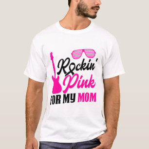 Rockin' Pink voor moeder Borstkanker Bewustzijnson T-shirt