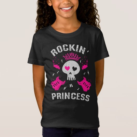Rockin' Princess T-shirt (Voorkant)