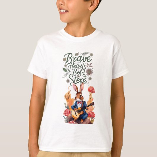 Rockin' Rabbit Serenade T-shirt (Voorkant)