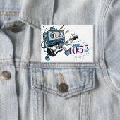 Rockin' Radio Karakter Pin Button (Insitu)