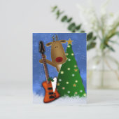 Rockin Reindeer Briefkaart (Staand voorkant)