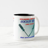Rockin Repair Coffe-Mok Tweekleurige Koffiemok (Voorkant rechts)