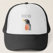 Rockin' Robin (Amerikaanse Robin) Trucker Pet (Voorkant)