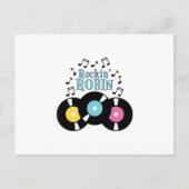 Rockin' Robin Briefkaart (Voorkant)