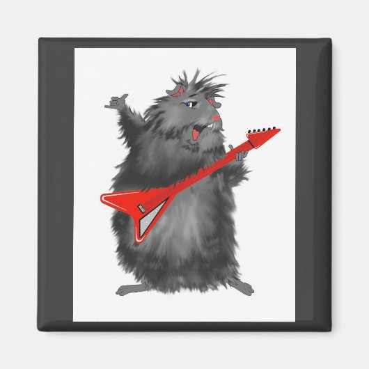 Rockin' Rodent Magneet (Voorkant)