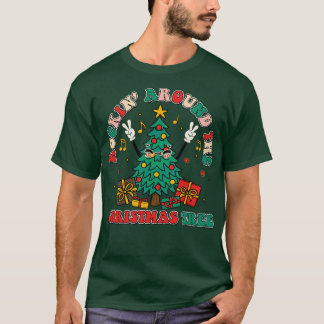 rockin rond de kerstboom t-shirt
