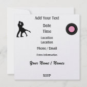 Rockin rond de Klock Party - SRF Kaart (Achterkant)