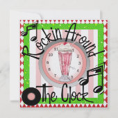 Rockin rond de Klock Party - SRF Kaart (Voorkant)