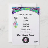 Rockin rond de Klock Party - SRF Kaart (Achterkant)