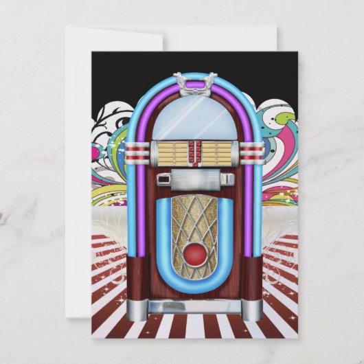 Rockin rond de Klock Party - SRF Kaart (Voorkant)