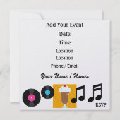 Rockin rond de Klock Party - SRF Kaart (Achterkant)