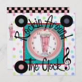 Rockin rond de Klock Party - SRF Kaart (Voorkant / Achterkant)