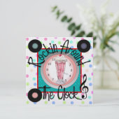 Rockin rond de Klock Party - SRF Kaart (Staand voorkant)