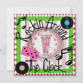 Rockin rond de Klock Party - SRF Kaart (Voorkant)