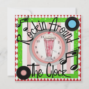 Rockin rond de Klock Party - SRF Kaart