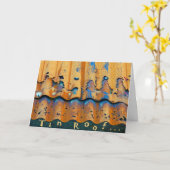 Rockin' Roof Kaart (Gele Bloem)