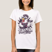 Rockin Rooster: Fowl Mood gitarist T-shirt (Voorkant)