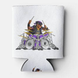 Rockin' Rottie Drummer Blikjeskoeler