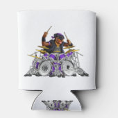 Rockin' Rottie Drummer Blikjeskoeler (Achterkant)