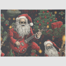 Rockin' Santa Tissue Paper Tissuepapier