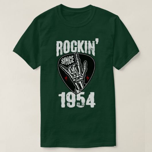 Rockin sinds 1954 t-shirt (Design voorkant)