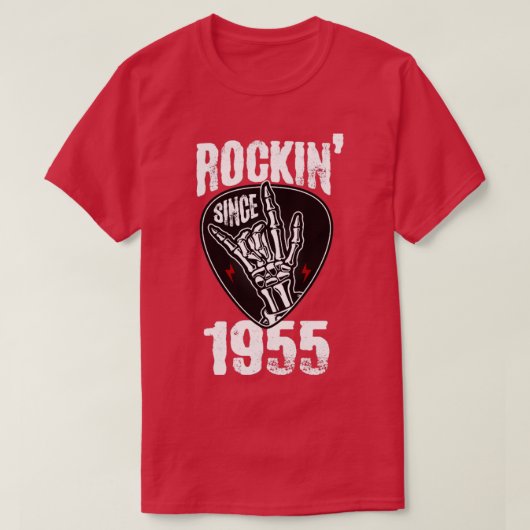 Rockin sinds 1955 t-shirt (Design voorkant)