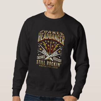 Rockin´ Sinds 1964 Vintage 60´s Geboren Headbanger Trui