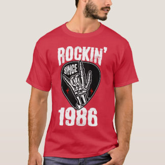 Rockin sinds 1986 t-shirt