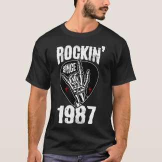 Rockin sinds 1987 t-shirt