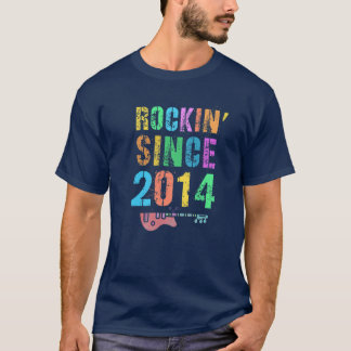 Rockin' sinds 2014  Rockstar 8th Birthday B T-shirt