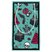 Rockin' Skull Gift Bag (Zee Foam) Klein Cadeauzakje (Voorkant)