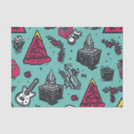 Rockin' Skull Tissue Paper Tissuepapier