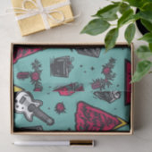 Rockin' Skull Tissue Paper Tissuepapier (Geschenk)