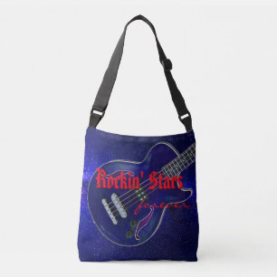 Rockin' Stars - Muziek Thema Tas of Crossbody
