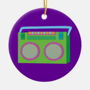 Rockin' Stereo Keramisch Ornament