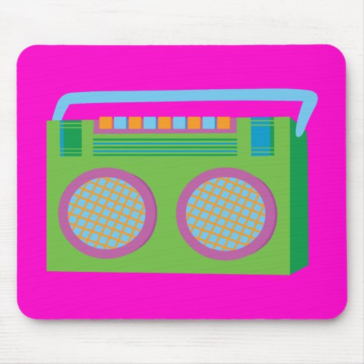 Rockin' Stereo Muismat (Voorkant)